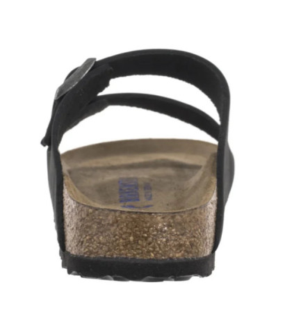 Birkenstock Arizona Bs Soft Footbed Black 1019035 (BK217-d) Moteriški batai/šlepetės