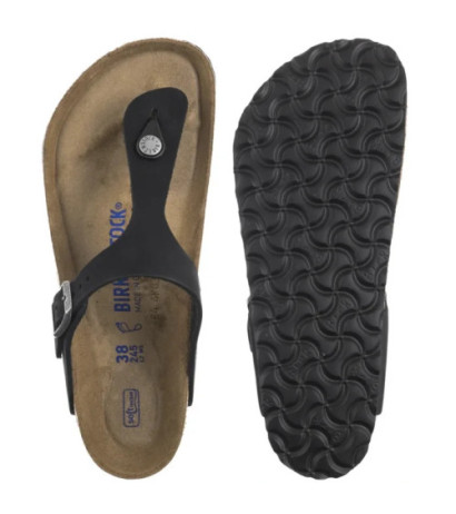 Birkenstock Gizeh BS Soft Footbed Black 1019023 (BK216-b) kingad