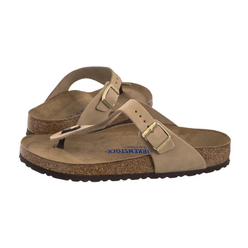 Birkenstock Gizeh BS Soft Footbed Sandcastle 1018999 (BK216-c) apavi