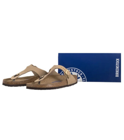 Birkenstock Gizeh BS Soft Footbed Sandcastle 1018999 (BK216-c) apavi