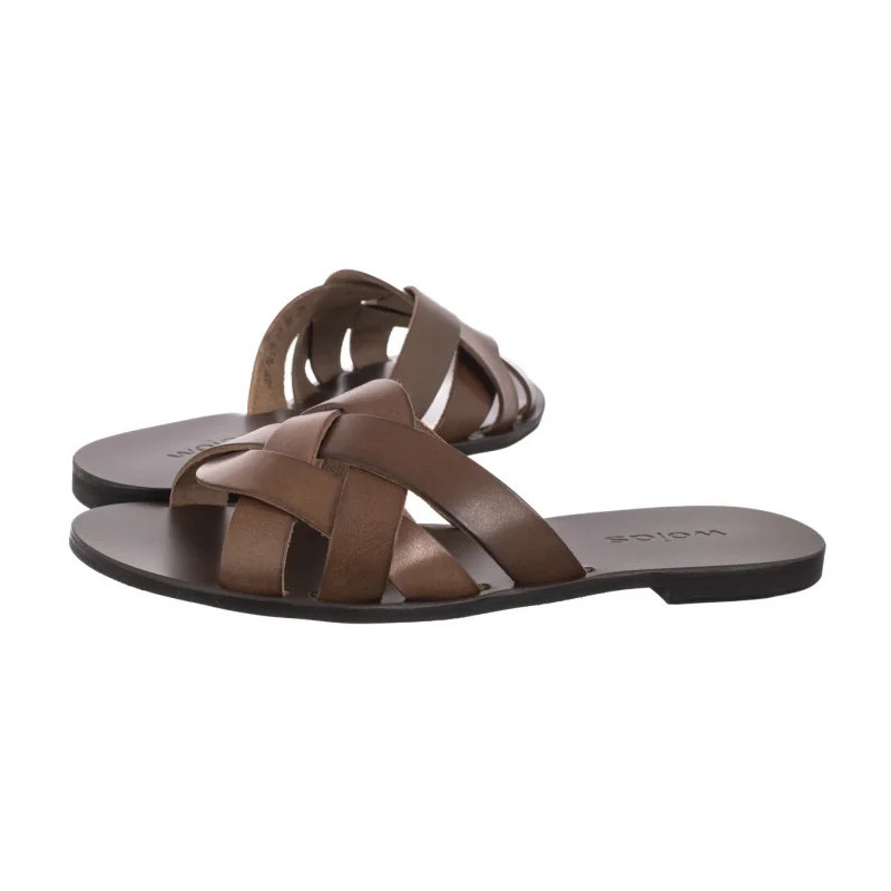 Wojas Brązowe 74025-53 (WO152-c) Sieviešu apavi/Flip Flops