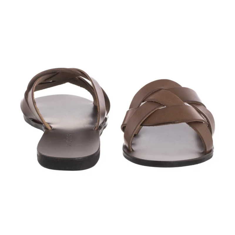 Wojas Brązowe 74025-53 (WO152-c) Women's Shoes/Flip Flops