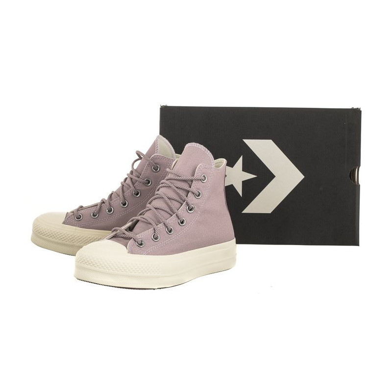 Converse CTAS Lift Hi Lucid Lilac/Vapor Violet/Egret A05014C (CO620-a) apavi