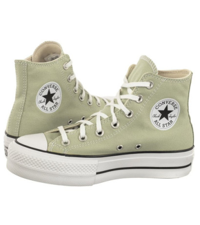 Converse CTAS Lift Hi Summit Sage/White/Black A03541C (CO626-a) shoes