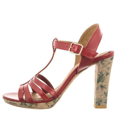 Maciejka Czerwone 06082-08/00-1 (MA1104-b) kurpes