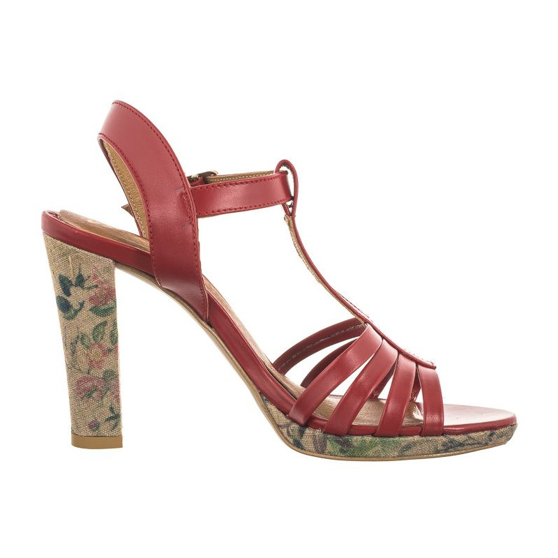 Maciejka Czerwone 06082-08/00-1 (MA1104-b) kurpes