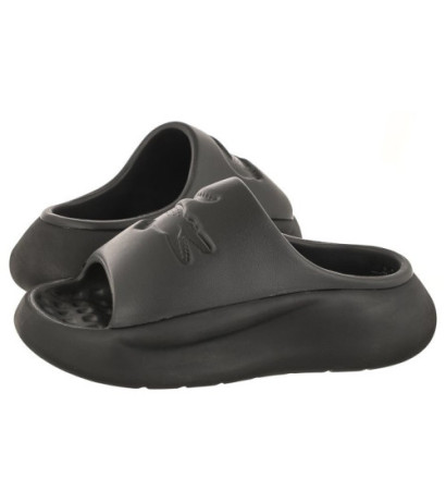 Lacoste Serve Slide 3.0 123 1 Cfa Blk/Blk Synthetic 745CFA000402H (LC429-a) Sieviešu apavi/Flip Flops