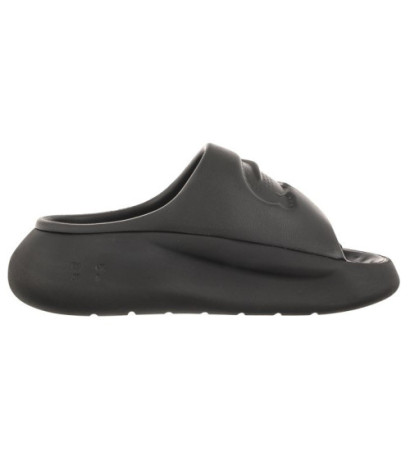 Lacoste Serve Slide 3.0 123 1 Cfa Blk/Blk Synthetic 745CFA000402H (LC429-a) Moteriški batai/šlepetės