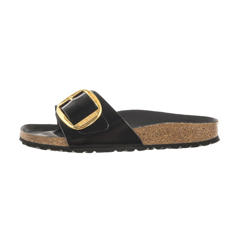 Birkenstock Madrid Big Buckle High-Shine Black 1022650 (BK238-a) Moteriški batai/šlepetės