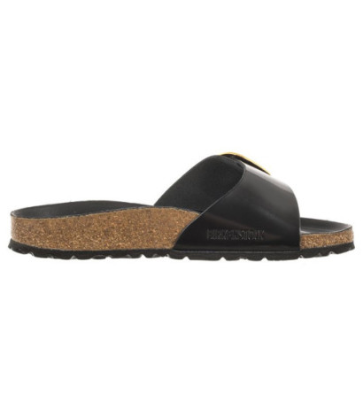 Birkenstock Madrid Big Buckle High-Shine Black 1022650 (BK238-a) Naiste kingad/klappide klapid