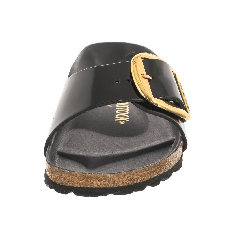 Birkenstock Madrid Big Buckle High-Shine Black 1022650 (BK238-a) Moteriški batai/šlepetės
