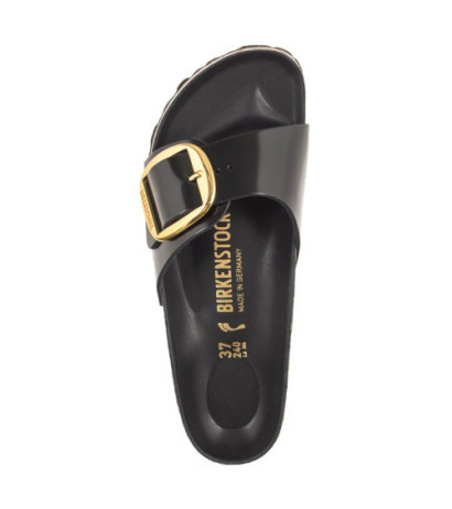 Birkenstock Madrid Big Buckle High-Shine Black 1022650 (BK238-a) Moteriški batai/šlepetės
