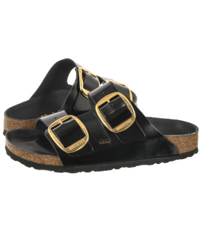 Birkenstock Arizona Big Buckle High-Shine Black 1021476 (BK239-a) Women's Shoes/Flip Flops