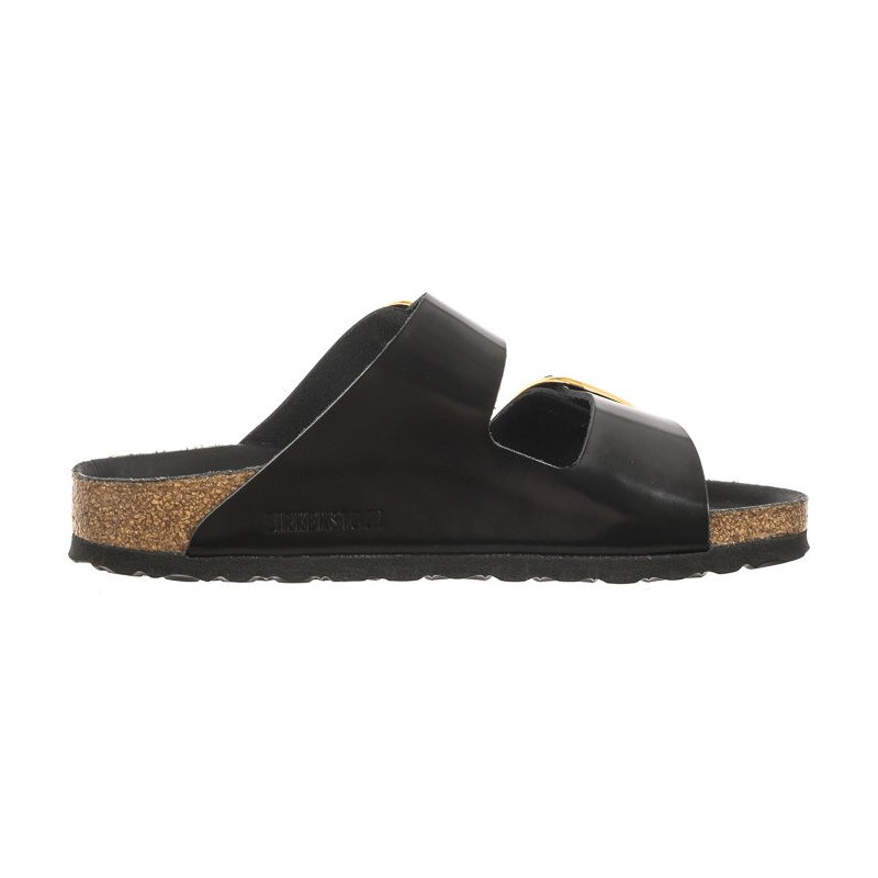 Birkenstock Arizona Big Buckle High-Shine Black 1021476 (BK239-a) Sieviešu apavi/Flip Flops