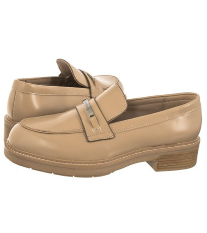 Calvin Klein Rubber Sole Loafer W/HW Ck Nude HW0HW01791 AB2 (CK312-b) shoes