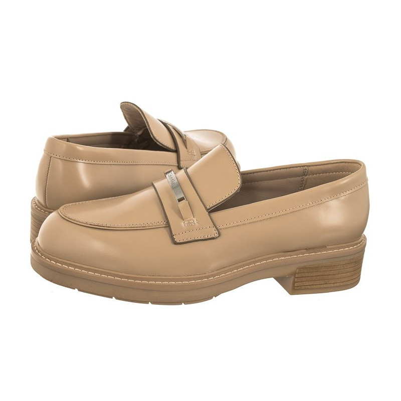 Calvin Klein Rubber Sole Loafer W/HW Ck Nude HW0HW01791 AB2 (CK312-b) kurpes
