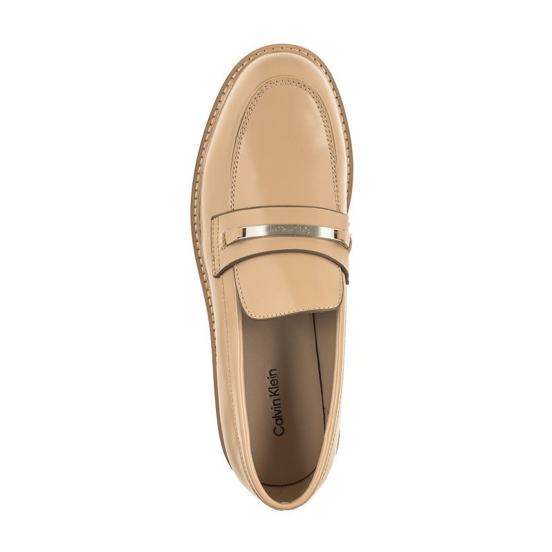 Calvin Klein Rubber Sole Loafer W/HW Ck Nude HW0HW01791 AB2 (CK312-b) kurpes