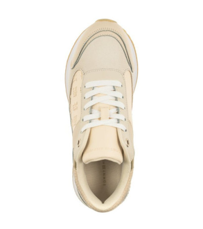 Tommy Hilfiger Elevated Embossed Runner Gold Sugarcane FW0FW07384 AA8 (TH837-a) sporta apavi