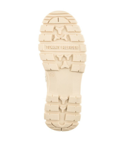 Tommy Hilfiger Lace-Up Bootie T3A5-33057-1355 101 Ivory (TH844-a) batai