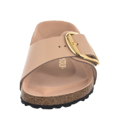 Birkenstock Madrid Big Buckle High-Shine New Beige 1026496 (BK238-b) Moteriški batai/šlepetės