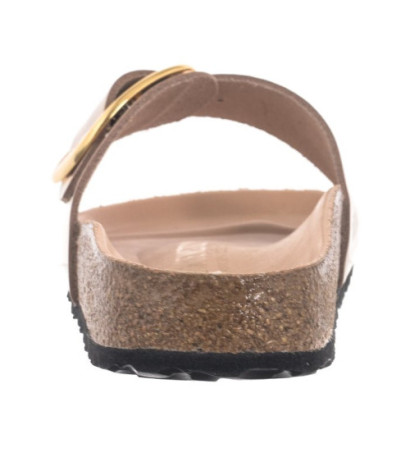 Birkenstock Madrid Big Buckle High-Shine New Beige 1026496 (BK238-b) Moteriški batai/šlepetės
