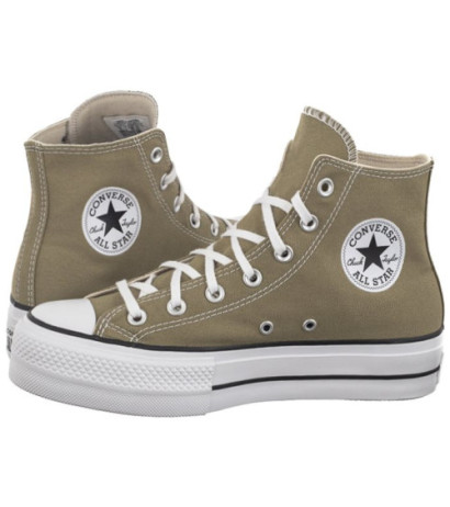 Converse CTAS Lift Hi Mossy Sloth/White/Black A07571C (CO626-c) shoes