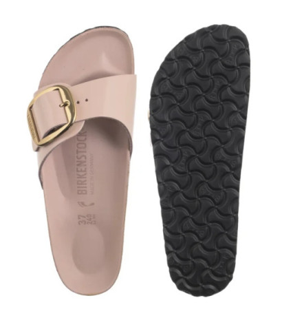 Birkenstock Madrid Big Buckle High-Shine Light Rose 1029448 (BK238-d) Sieviešu apavi/Flip Flops