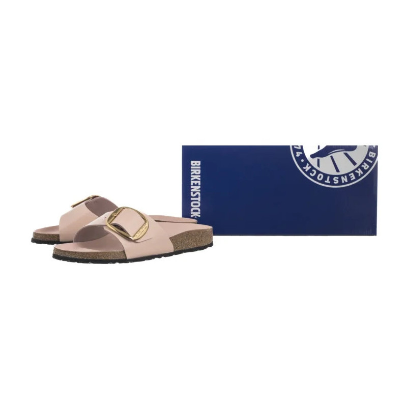 Birkenstock Madrid Big Buckle High-Shine Light Rose 1029448 (BK238-d) Sieviešu apavi/Flip Flops