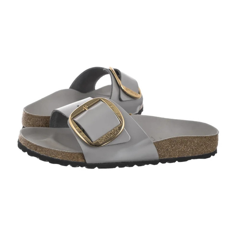 Birkenstock Madrid Big Buckle High-Shine Stone Coin 1029534 (BK238-e) Moteriški batai/šlepetės