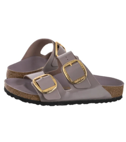 Birkenstock Arizona Big Buckle High-Shine Faded Purple 1029762 (BK239-f) Women's Shoes/Flip Flops