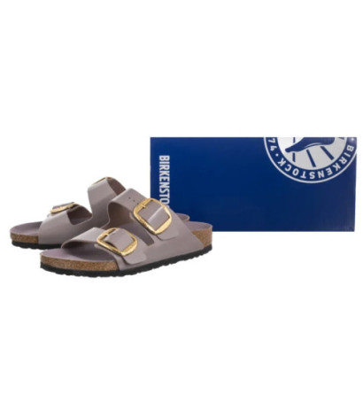 Birkenstock Arizona Big Buckle High-Shine Faded Purple 1029762 (BK239-f) Women's Shoes/Flip Flops