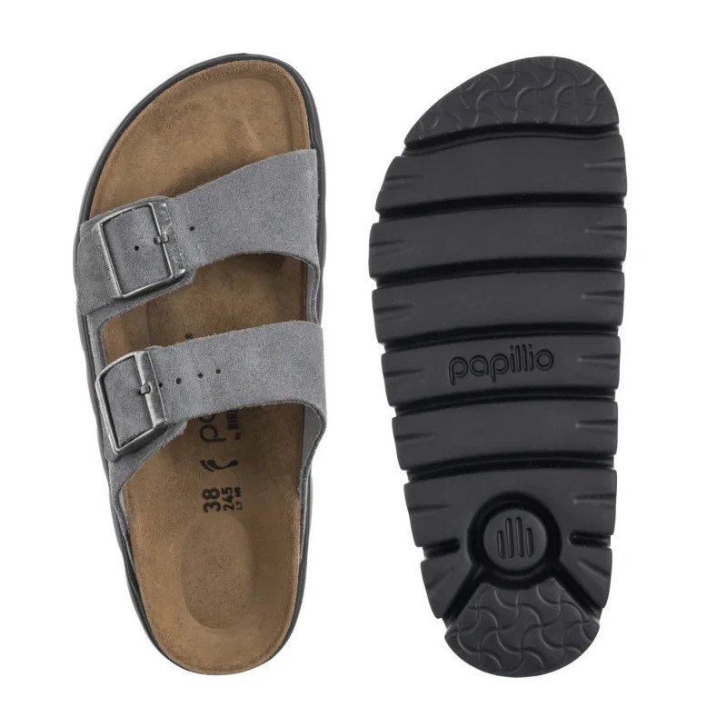 Papillio Arizona Pap Chunky Basalt Grey/Black 1029150 (PP8-h) Sieviešu apavi/Flip Flops