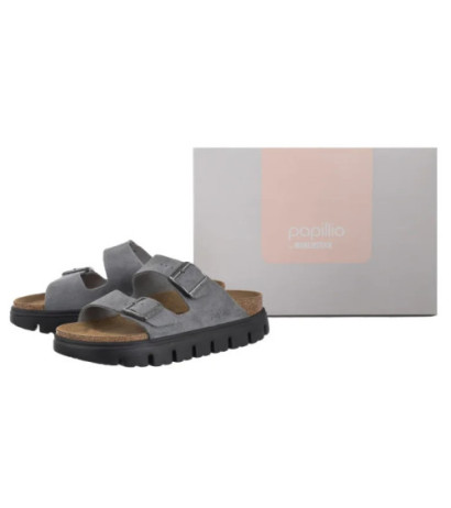 Papillio Arizona Pap Chunky Basalt Grey/Black 1029150 (PP8-h) Sieviešu apavi/Flip Flops