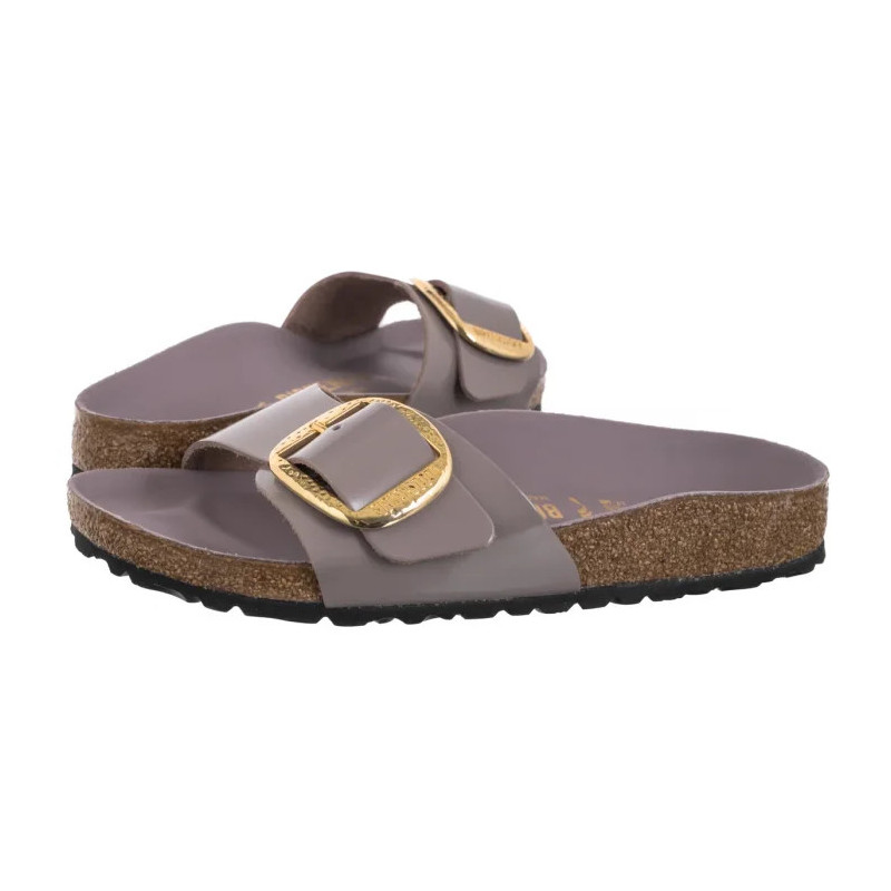Birkenstock Madrid Big Buckle High-Shine Faded Purple 1029843 (BK238-f) Sieviešu apavi/Flip Flops