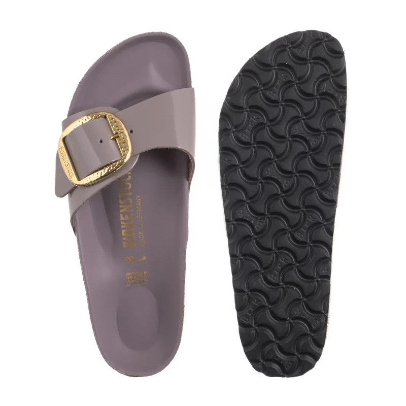 Birkenstock Madrid Big Buckle High-Shine Faded Purple 1029843 (BK238-f) Sieviešu apavi/Flip Flops