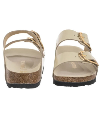Birkenstock Arizona Big Buckle High-Shine Ecru 1026128 (BK239-g) Sieviešu apavi/Flip Flops