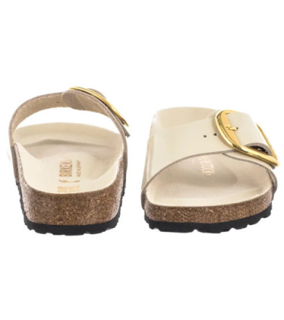 Birkenstock Madrid Big Buckle High-Shine Ecru 1025298 (BK238-g) Sieviešu apavi/Flip Flops