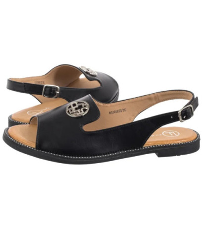 Filippo Czarne DS3666/25 BK (FO48-b) sandals