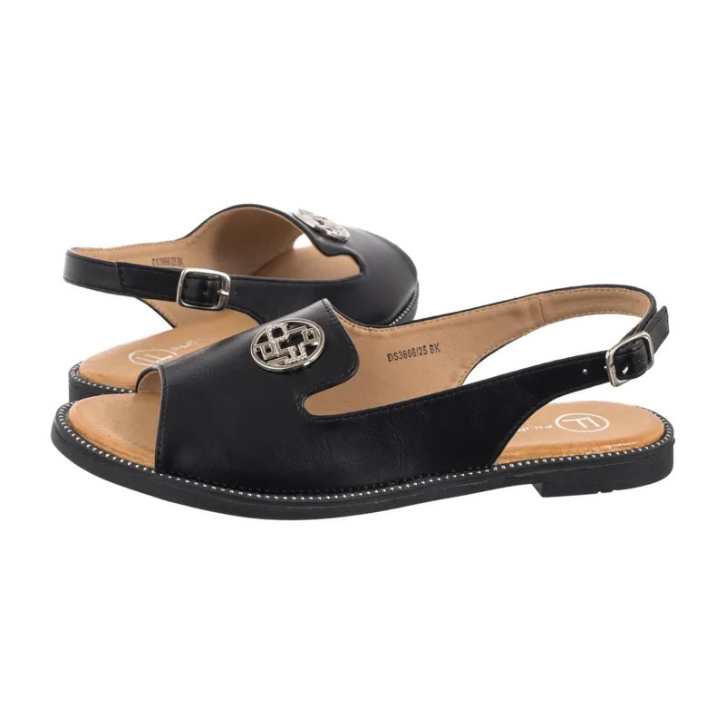 Filippo Czarne DS3666/25 BK (FO48-b) sandalai