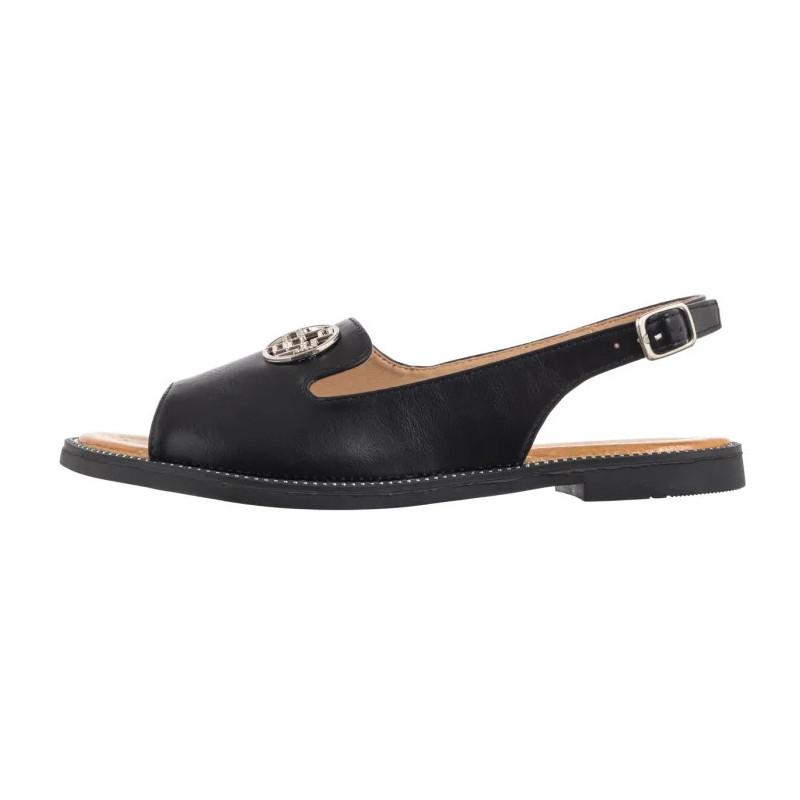 Filippo Czarne DS3666/25 BK (FO48-b) sandales