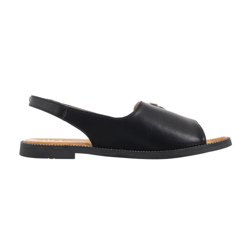 Filippo Czarne DS3666/25 BK (FO48-b) sandales