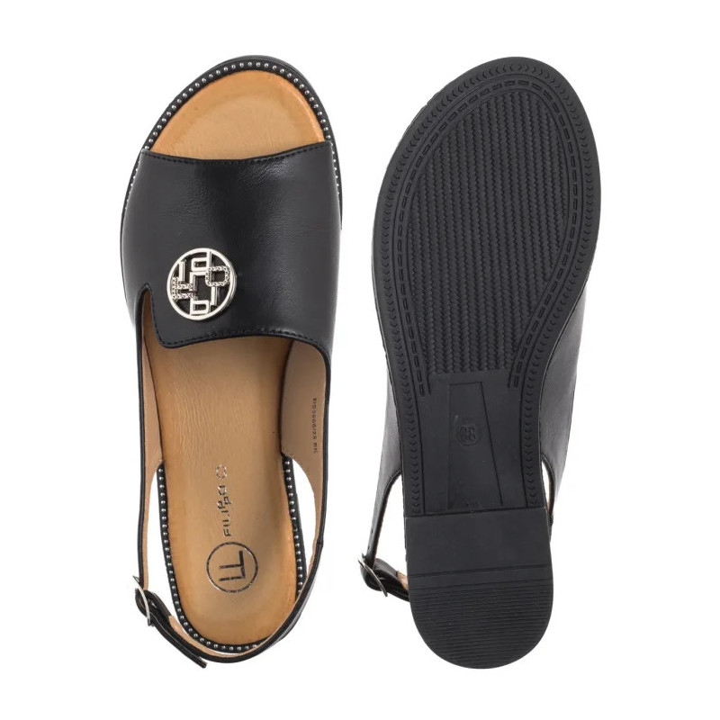 Filippo Czarne DS3666/25 BK (FO48-b) sandaalid