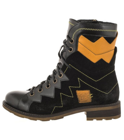 Maciejka Czarne/Żółte 06106-01/00-7 (MA1111-a) batai