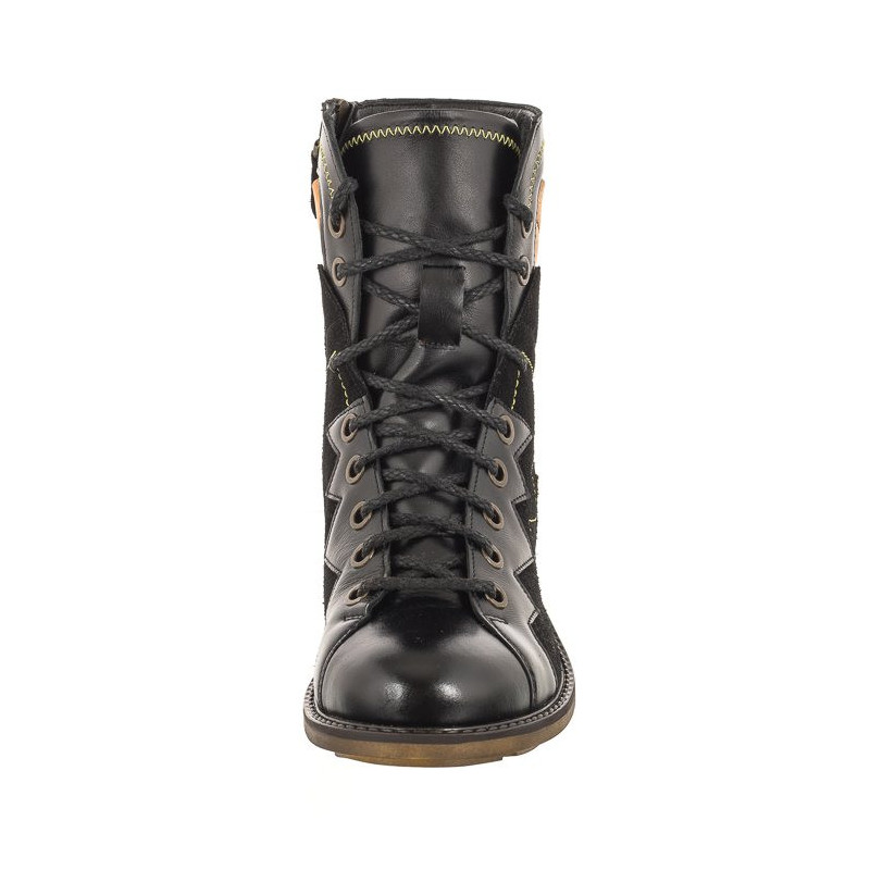 Maciejka Czarne/Żółte 06106-01/00-7 (MA1111-a) batai