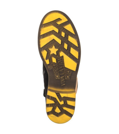 Maciejka Czarne/Żółte 06106-01/00-7 (MA1111-a) kurpes