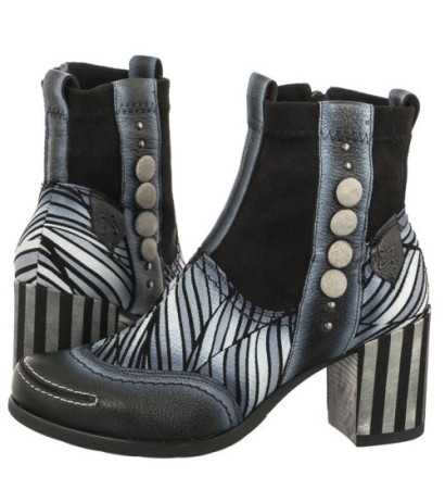 Maciejka Białe/Czarne 06117-11/00-7 (MA1116-a) shoes