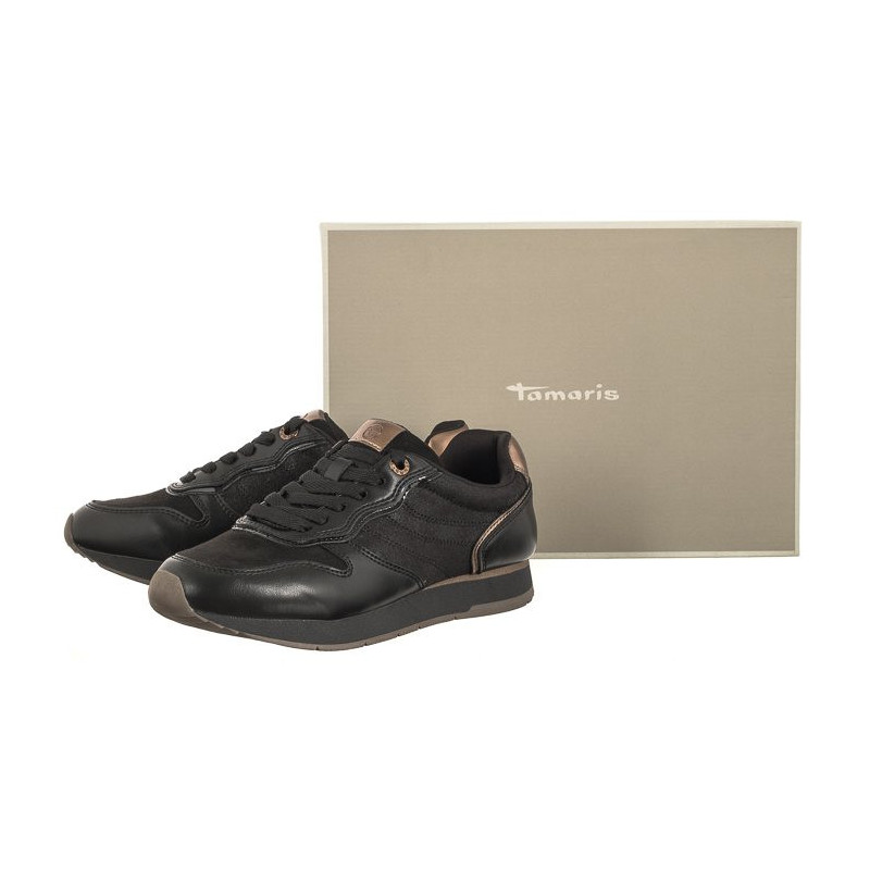 Tamaris Czarne 1-23602-41 096 Black/Copper (TM461-a) sportiniai bateliai
