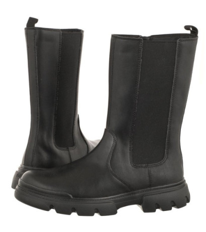 Geox J Junette E Black J36HVE 0BCNH C9999 (GE125-a) batai