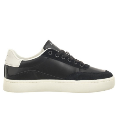 Calvin Klein Classic Cupsole Laceup Mix Lth Black/Bright White/Silver YW0YW01057 BEH (CK353-a) sportiniai bateliai