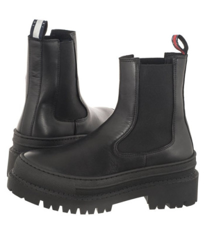 Tommy Hilfiger Tjw Chelsea Foxing Boot Black EN0EN02289 BDS (TH866-a) kurpes
